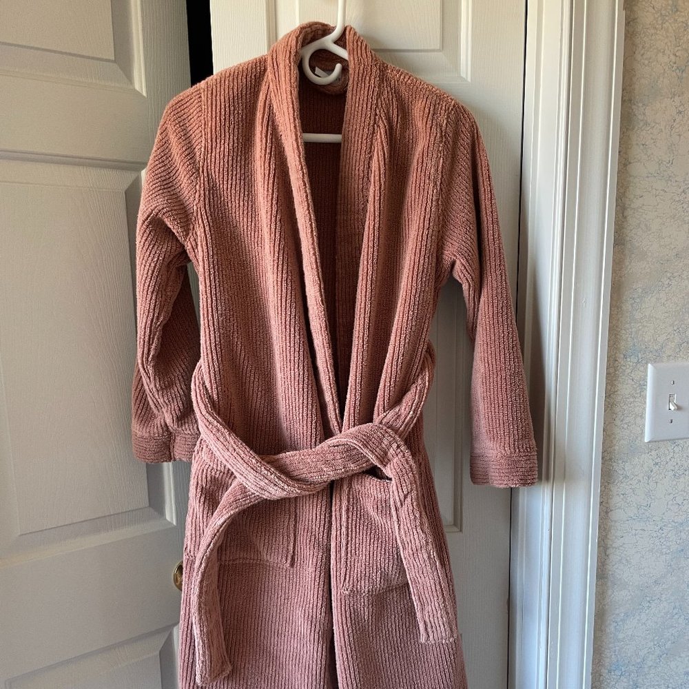 Parachute Soft Rib Robe in Clay